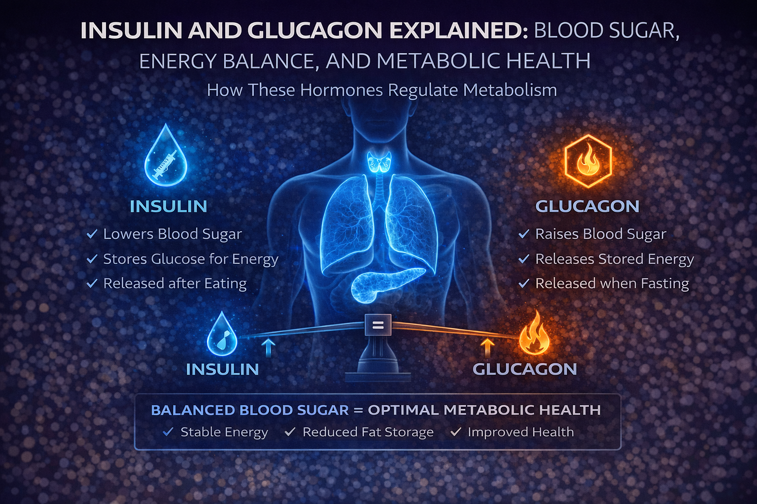 Insulin and Glucagon Explained