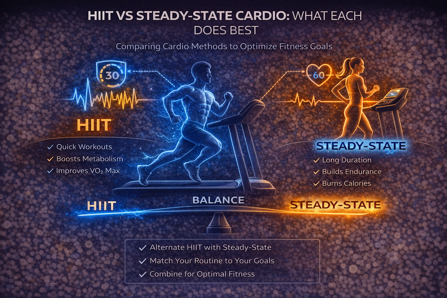 HIIT vs Steady-State Cardio